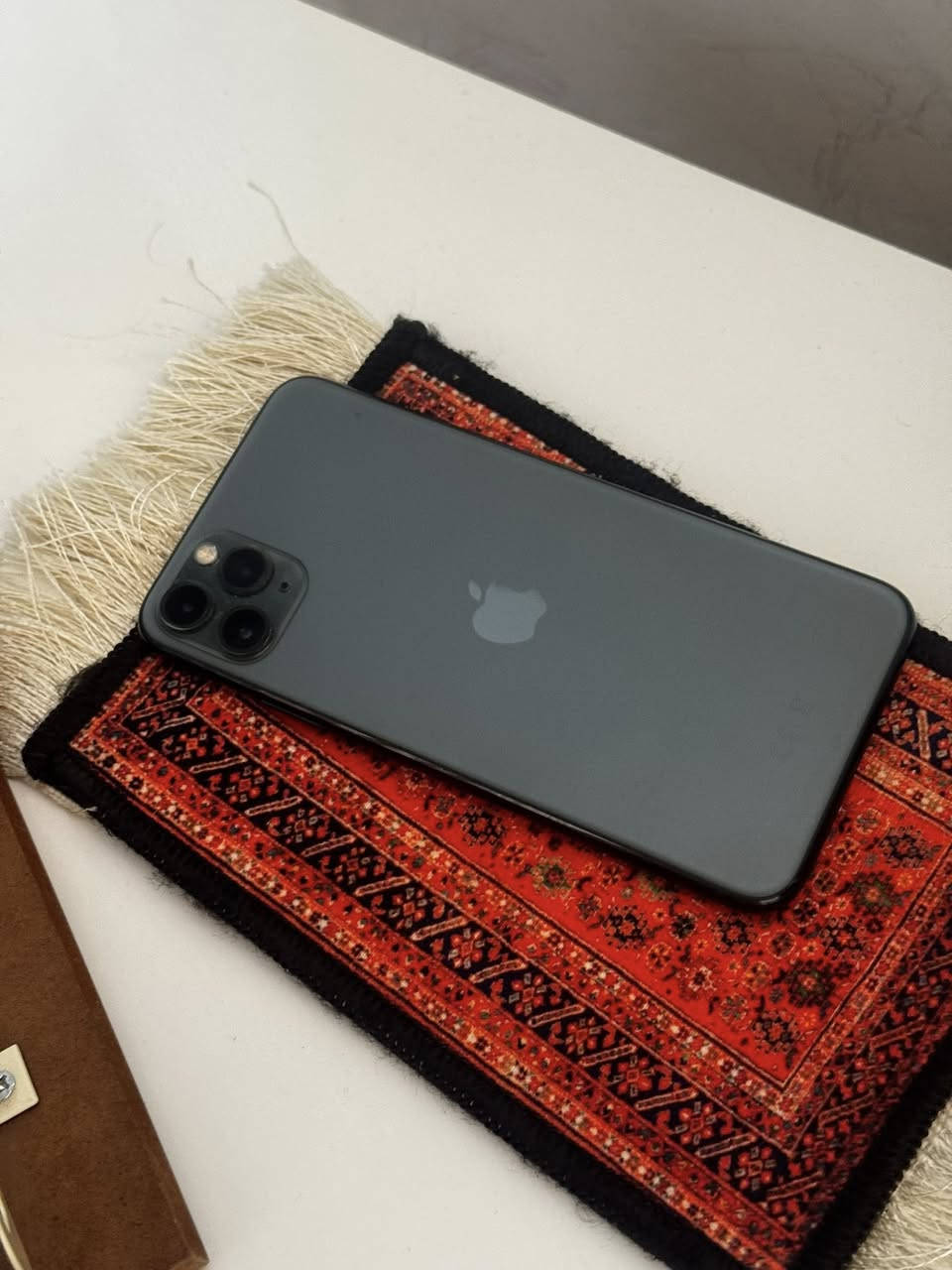 مرحبا
ايفون ١١ برو ماكس 
وتر بروف ممفتوح 
ذاكرة ٢٥٦  
بطارية ٩٤  
سعره ٤١٠ وبي مجال 
مكاني  بغداد حي اور / شعب


**إذا كنت صاحب هذا الإعلان وتريد حذفه لأي سبب، رجاءا أرسل رسالة إلى الدعم الفني**