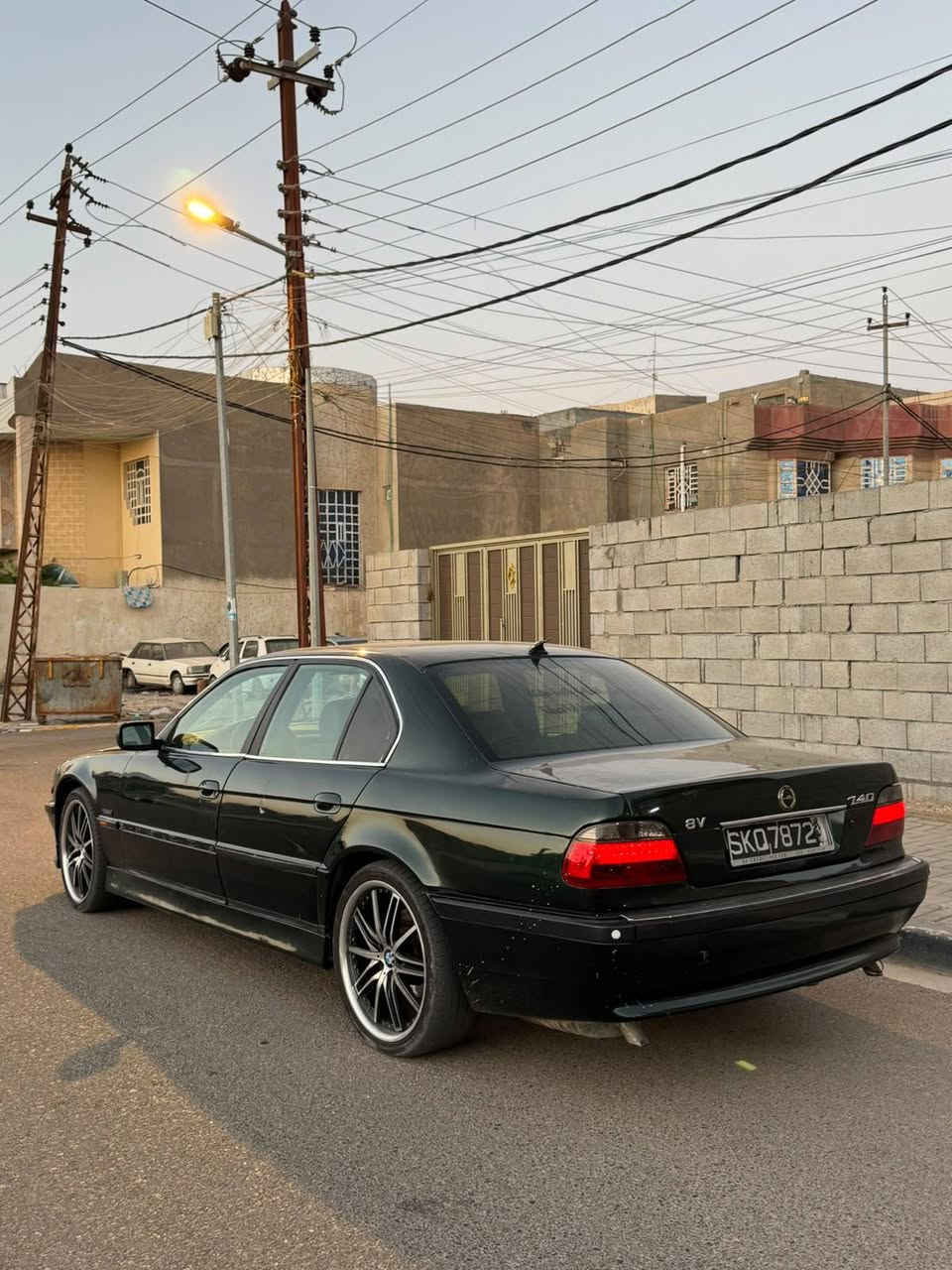 بي ام 740موديل موديل ٩٦ محدثه٢٠٠٠ محرك 8سلندر رقم بصرة انكليزي تحويل ثاني يوم السعر ٧٠ مكان السياره بصرة للاستفسار ***********
