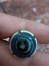 خاتم عقيق يماني • جزع