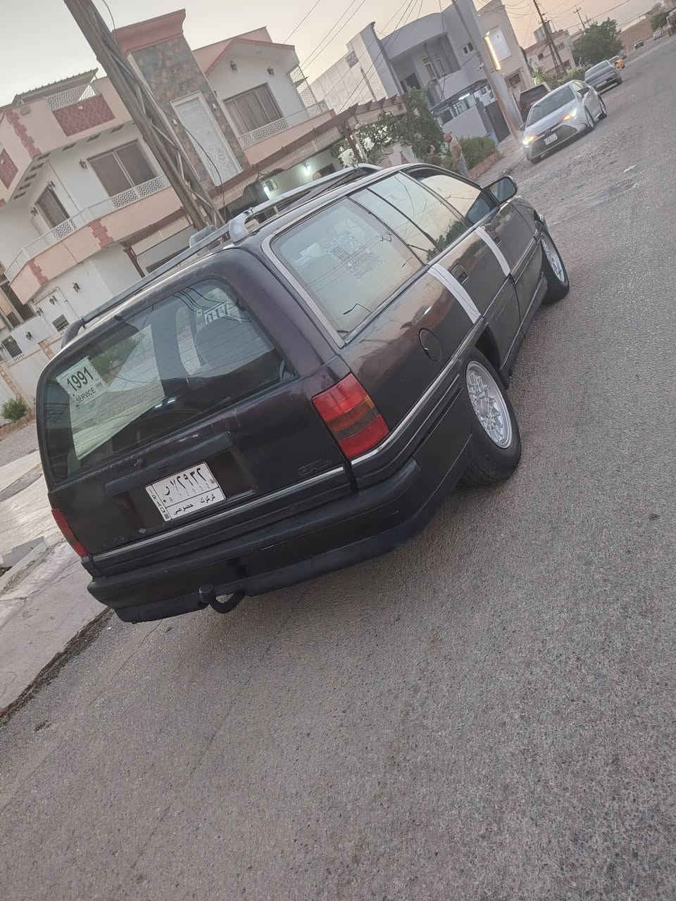 اوبل واميكا استيشن رقم كركوك  السنويه مشروع وطني دفتر بانزين
موديل 92 محرك  وكير صدر شرط محرك 20بلادي تخم تايرات جديد السياره   لا ضربه وله خياس سياره جاهز من كل نواحي مايحتاج اذوخكم تجي تفحصه وتاخده كهربايات كله شغال سعر30 بي مجال للطيبين شراي يخابر *********** مكاني كركوك
