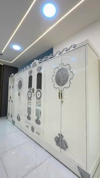 غرفة نوم مرمري • ٧ قطع • توصيل مجاني مركز بغداد