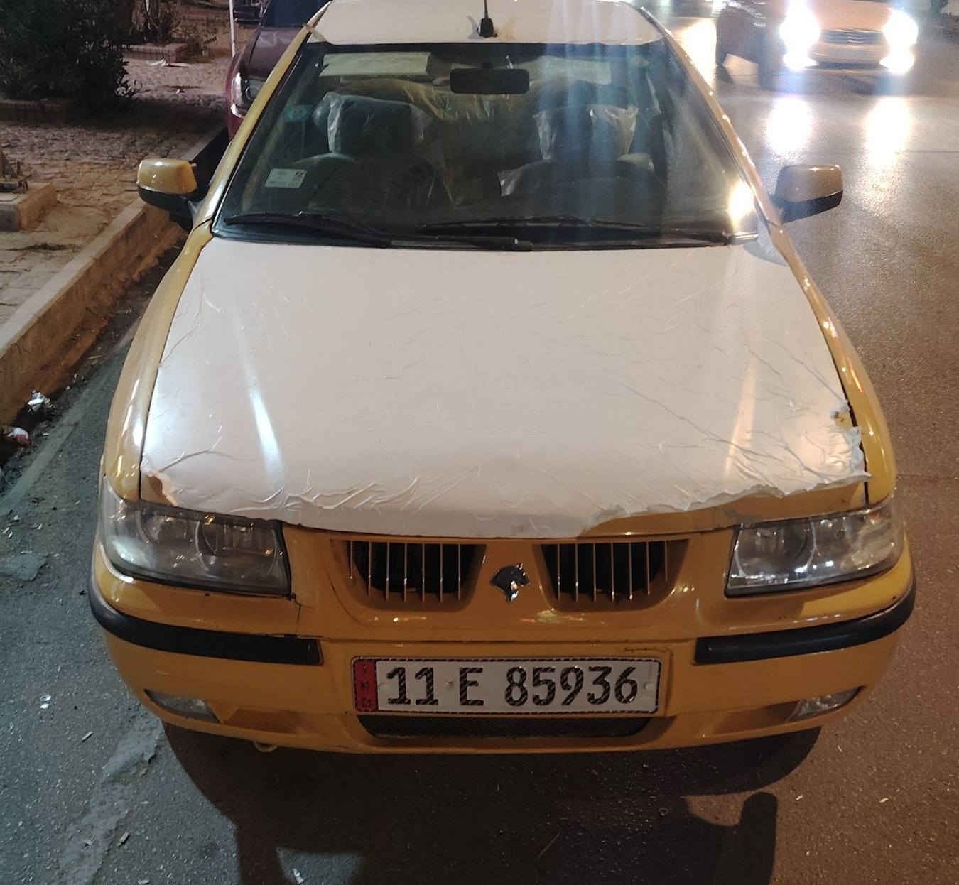 سلام عليكم
سمند موديل 2013 سياره كامله أو جاهزه من كلشي رقم انكليزي هزه سنويه لل٣٠ مصفر هيئه أو غرامات جاهزه من كلشي تعال كلب أو بخدمتك السعر ٣٥ مجاله قليل وات ساب *********** مكاني بغداد
