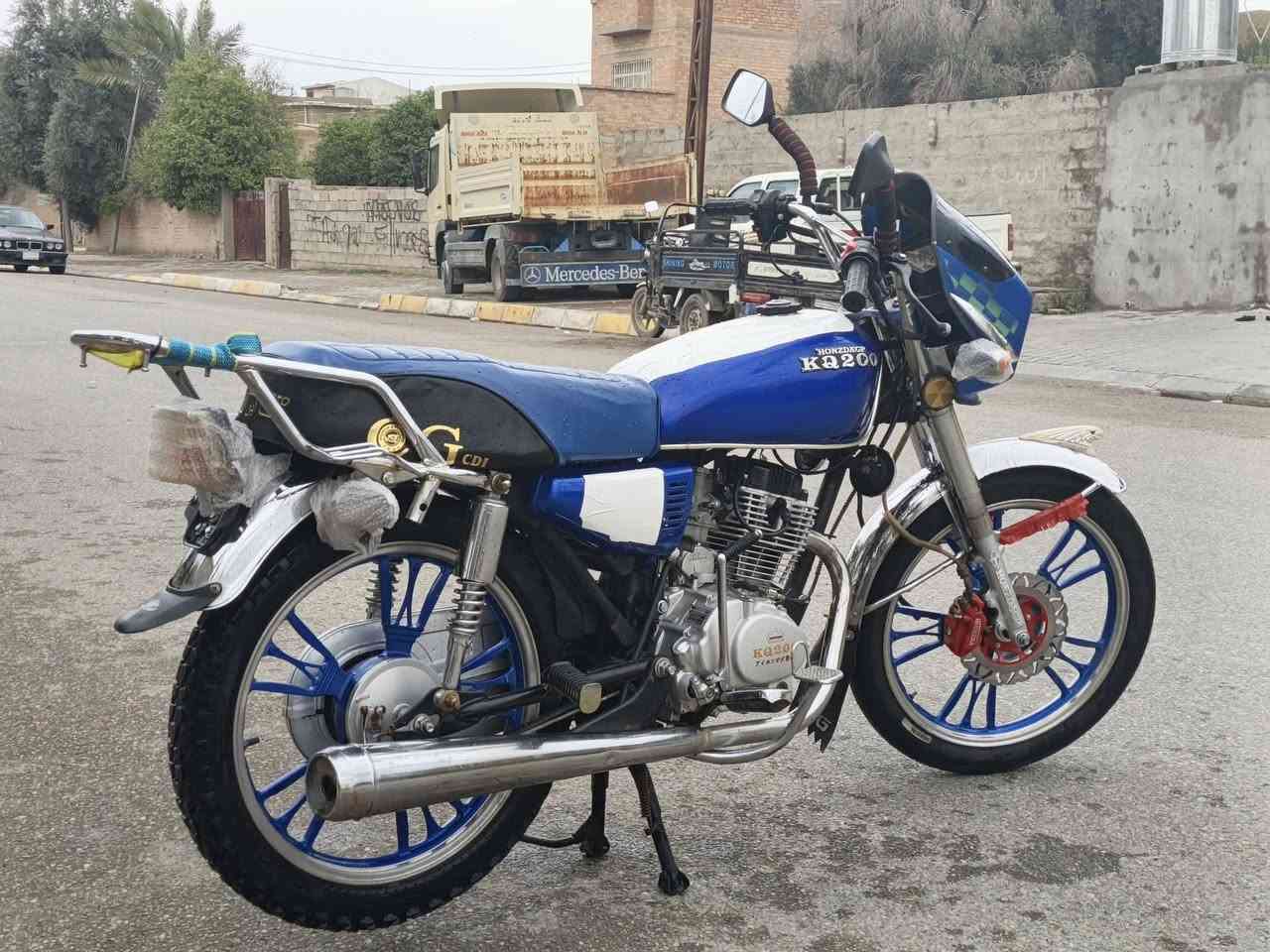 دراجه جني موديل 23  محرك ما مفتوح محرك 200 كهربائيات كله شغال سعره 575بي مجال للطيبين 
تواصل وتس او تصال ***********
