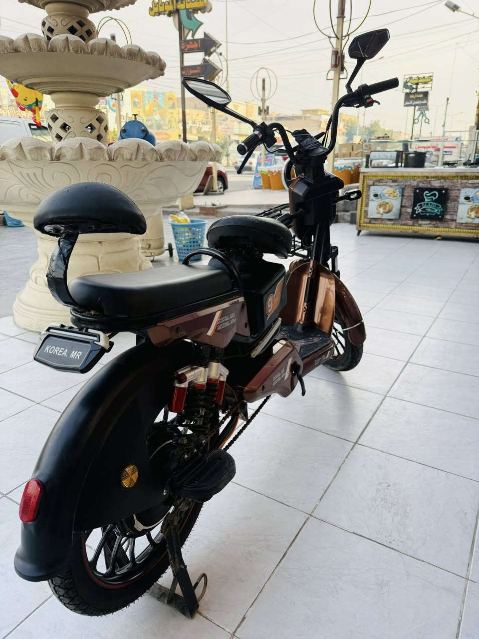 دراجه شحن 4 سرع 
نضيفه كلش 
كامله مابيه كل نقص 
السعر 250
عنوان حسينيه الراشديه 
***********
