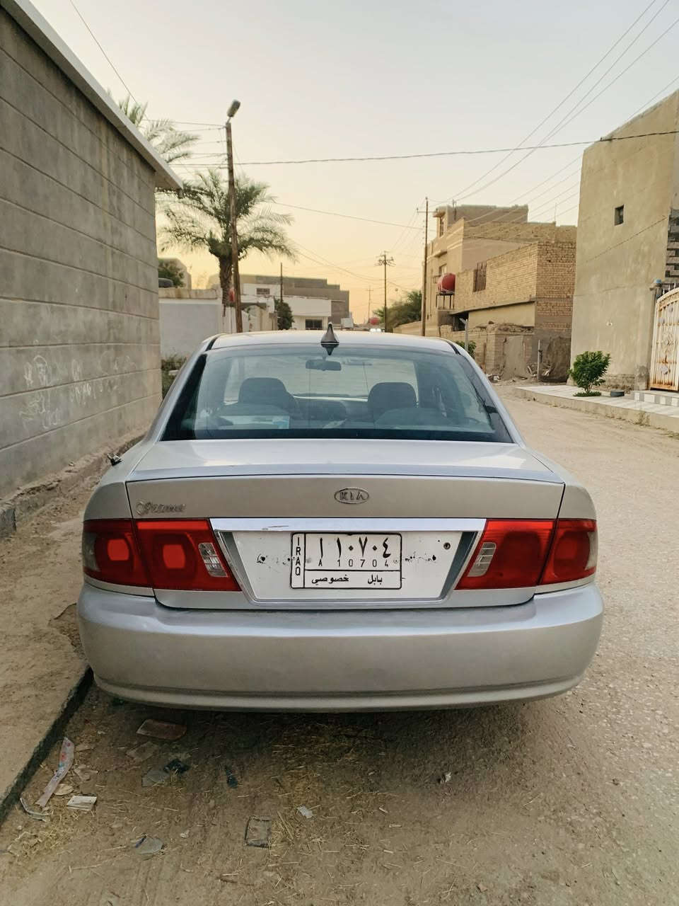 للبيع كيا اوبتيما 2006
محرك 2000 DOHC

رقم بابل ومكانها بابل -الهاشمية 

سيارة نظيفة واستخدام شخصي بحالة ممتازة، مكينة وكير بحالة جداً ممتازة ، تبريدها ثلج ، السيارة مصبوغة عام بسبب الجراد

والسيارة نظيفة وعملية واعتمادية واقتصادية السعر  68 ورقة قابل للتفاوض للاستفسار اكثر مراسلة الصفحة او الاتصال على الرقم ***********
