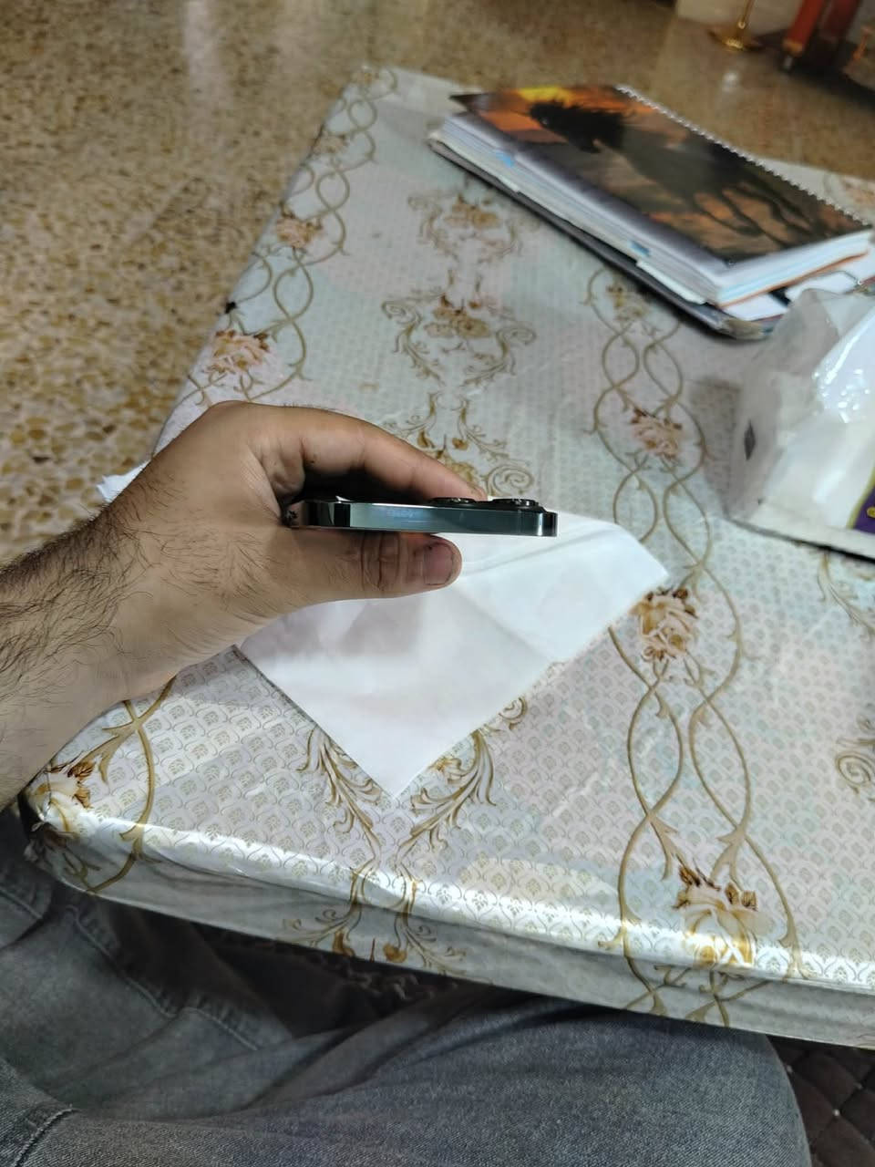 ايفون 13برو ماكس نموذج M بطاريه 83شرط فول فول أمريكي اصلي جهاز شرط شرط نضافتو كدام عين سعرو 615 بي مجال تواصل خاص


**إذا كنت صاحب هذا الإعلان وتريد حذفه لأي سبب، رجاءا أرسل رسالة إلى الدعم الفني**