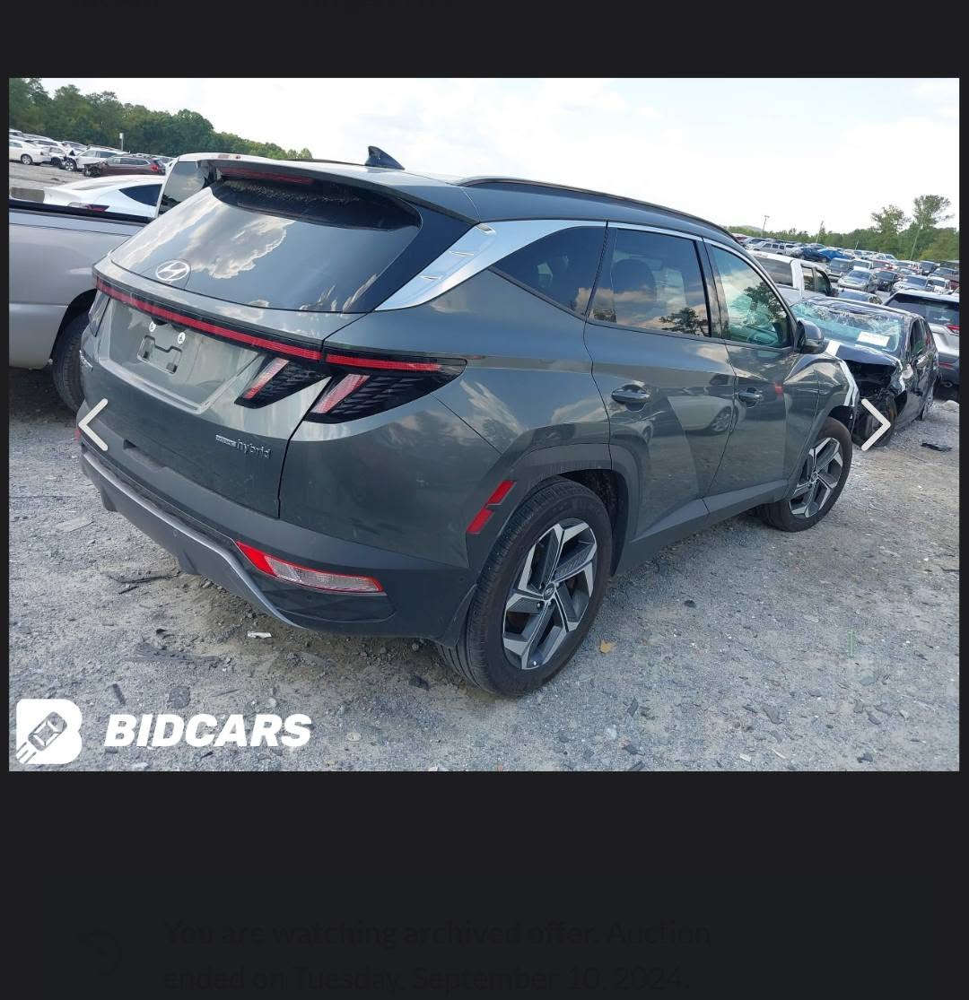 السلام عليكم للمراوس فقط 
توكسان هايبرد فول اعلى فئه
٢٠٢٣ Tucson limited هايبرد
رقم بغداد 
ضرر بسيط  جداً جداً فقط حافة البنيد صبغ وبالعراق نص الباب الخلفي 
باقي السيارة كفالة  
ايرباك ستيرن 
السيارة جديدة ماشيه ٣٩ الف 
1- محرك 1600 توربو هايبرد 
2- بانوراما 
3-اربع كامرات امامي وخلفية وجانبية بالمرايات 
4- حساسات امامية وخلفية ١٢ حساس
5- رادار امامي وجانبي وخلفي نقط عمياء 
6-تتقدم وترجع بالبصمة 
7- كشنات جلد اسود وكهرباء الاماميات 
8- تبريد وتدفئة كشنات امامية وستيرن تدفئة وكشنات خلفية تدفئة 
9- كير تعليك و شفتات ستيرن 
10-خزن كشنات
11-لايتات عدسات تختلف عن العادي
12- صندوق كهرباء ومن تقترب منة يفتح  
13- داتا شو تعرض على الجامة الامامية 
14- سستم صوت Bose مع دمام بالصندوق
15-اوتو هولد
16- مساعدة النزول من المنحدرات 
17-شاحن تلبفون واير ليس 
18-حساس قراءة العين 
19-الوان داخلية تتغير ١٠ الوان بيها 
20- انارة داخلية led 
21-شحن تايب سي 
22- ويل كب حجم ١٩ 
23- شاشة كبيرة ابل كار بلي واندرويد اوتو 
السيارة جديدة ومابيها اي نقص 
مكان السيارة سكندرية للمراوس فقط
***********
