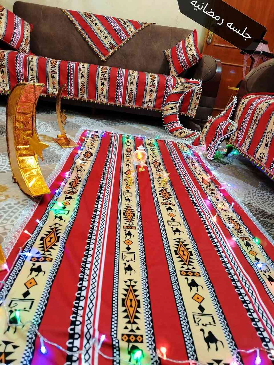 رمضان كريم 🌿🌿 جلسات رمضانيه وجلسات عربيه حسب الطلب السعر حسب عدد القطع الي يحتاجها الزبون وحسب القياسات للحجز مراسلة الصفحة او ع الواتساب ***********
 يوجد توصيل🛻🛻🛻🛻 بغداد وجميع المحافضات ( 5 الاف)
