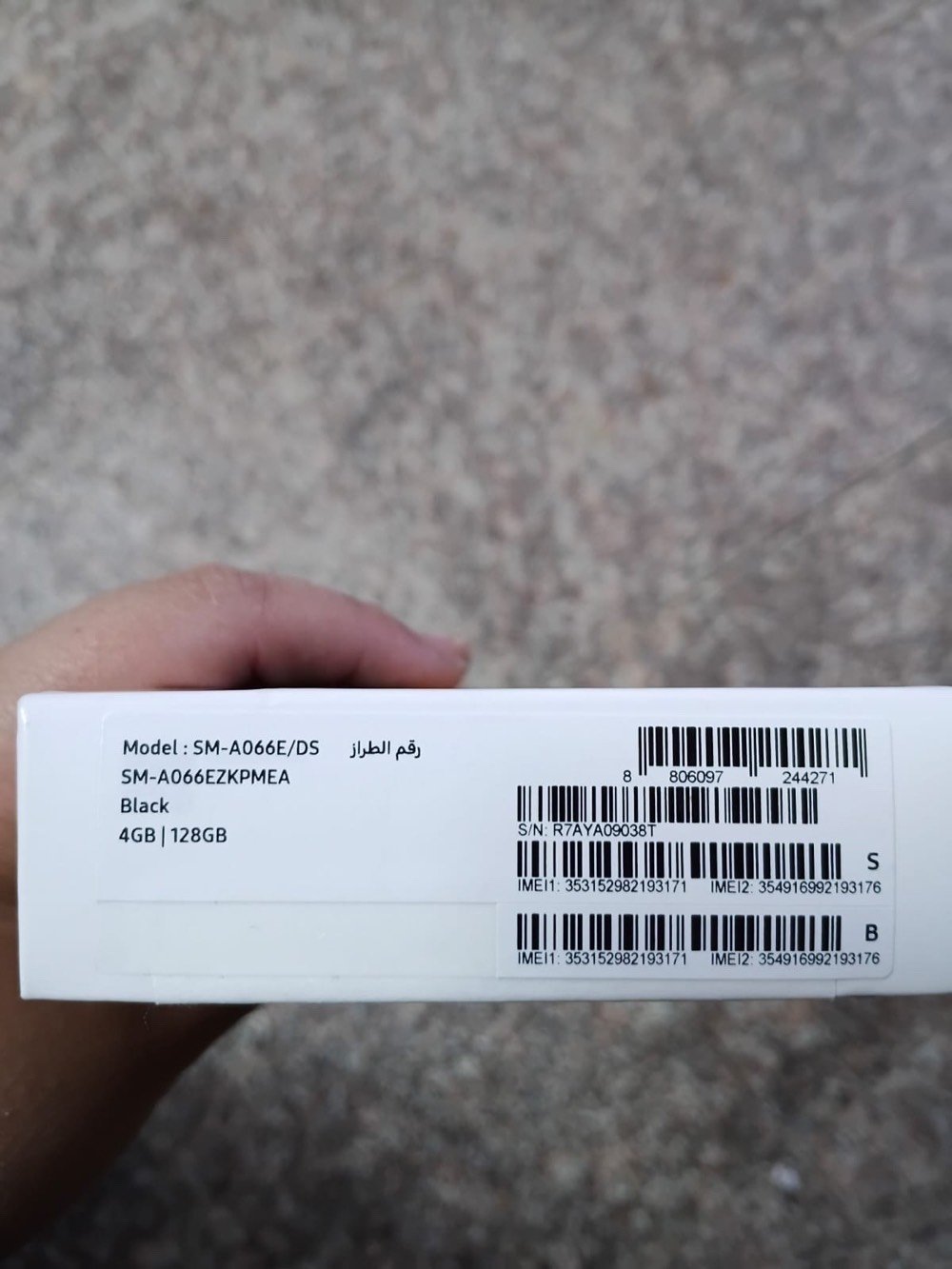 السلام عليكم جهاز سامسونج A06  ذاكره 128 فايف جي 
جهاز استعمال قليل اقل من اسبوع الله شاهد جهاز نضيف كلش سعره     175 قفل   مكاني بغداد طالبيه ***********
