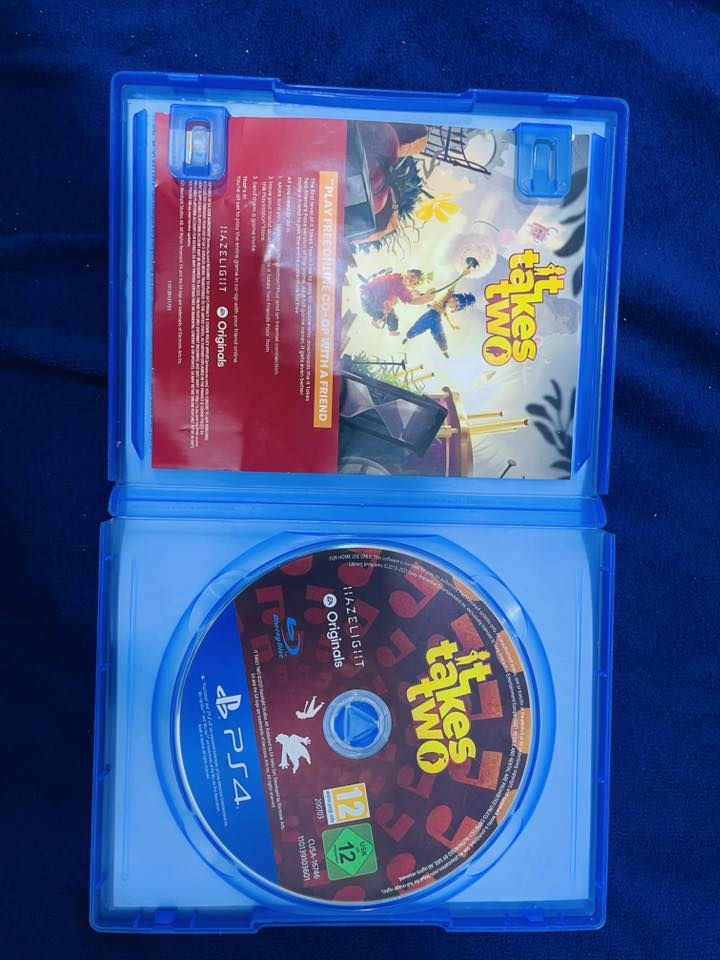 للبيع it takes two 
بيه تطويرة مجانية للفايف 
السعر 15 الف 
مكاني بغداد مدينة الصدر


**إذا كنت صاحب هذا الإعلان وتريد حذفه لأي سبب، رجاءا أرسل رسالة إلى الدعم الفني**