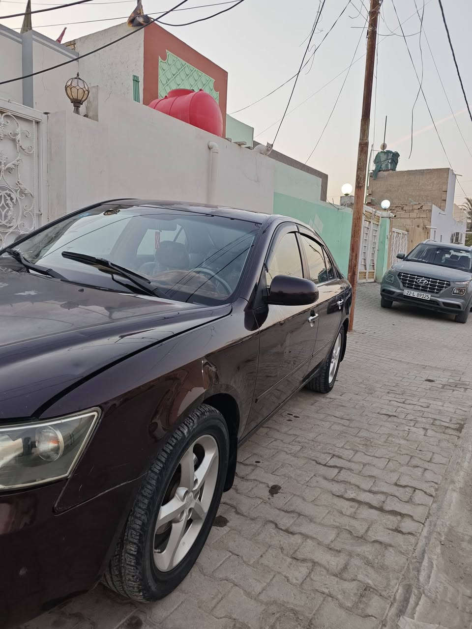 سوناته 2008 
4اسلندر مكينه 2400
ضربه خفيفه في خشم البنيد موضحه بلصوره
رقم انكليزي بغداد
السعر 100وبيها مجال بسيط
التواصل ***********
