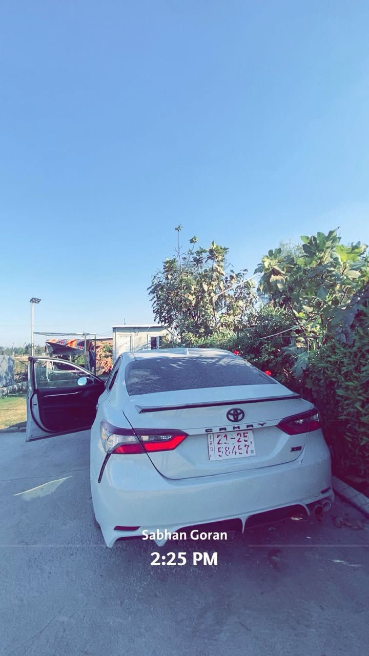 كامري موديل 2023
SE
رفض مرور 
3 قطعه سبغ 
لون سمني 
***********
سعر 128و مجال 
عنوان بةردةرةش
