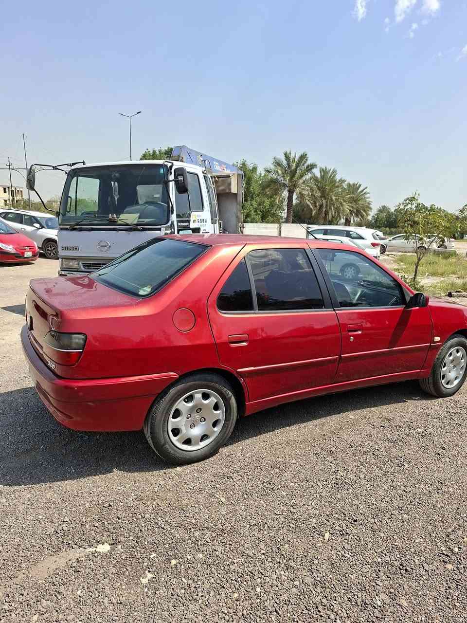 السلام عليكم بيجو للبيع 306موديل 2001سياره جاهزه تبريد ثلج صبغ دعاميات فقط رقم بغداد جديد سعر 48وبيها مجال قليل جدا مكاني بغداد ***********
