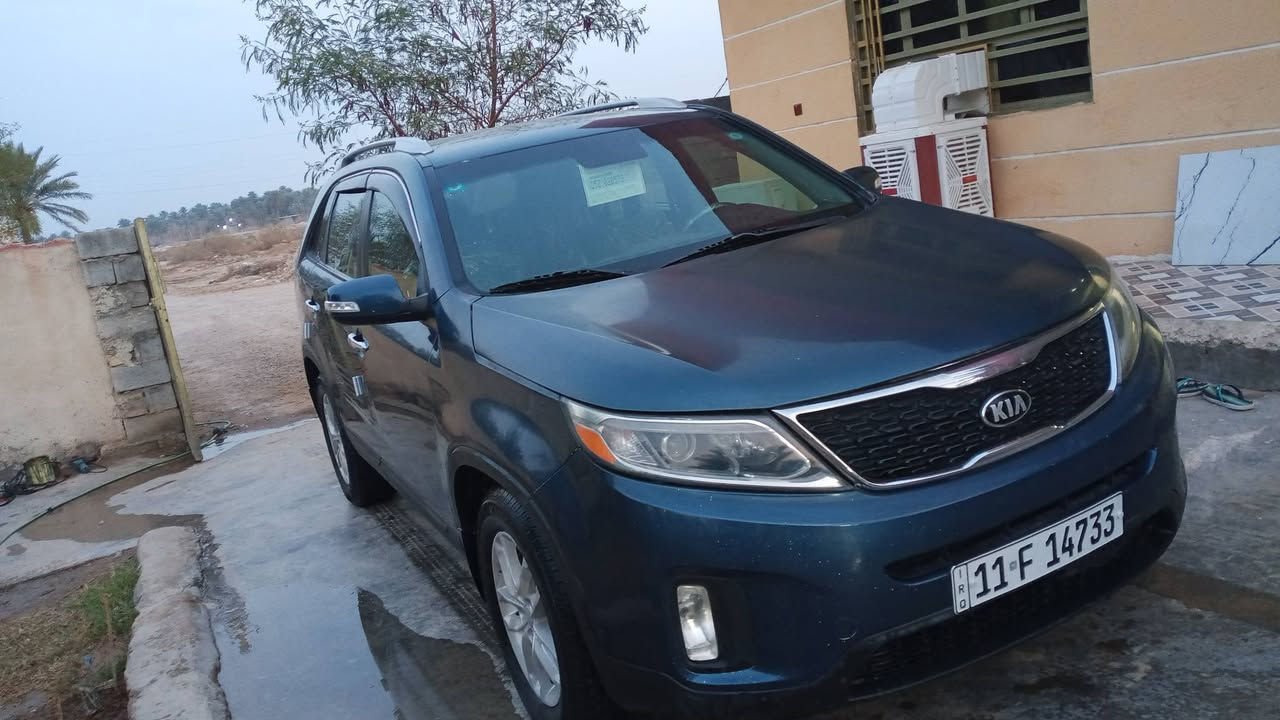 سلام عليكم سورنتو للبيع رقم بغداد بسمي موديل 2014شكل 15 بيه بنيد صبغ ما شيه 118حقيقي سبير ما نازل كير محرك حداديه كله جديد سياره مال جناي سعر 128وبيه مجال رقم الهاتف ***********
