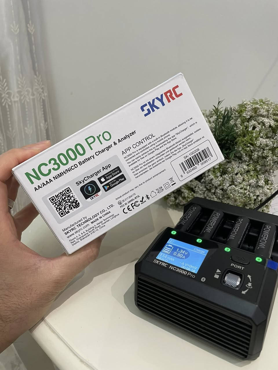 شاحنة بطاريات  SKYRC NC 3000 pro
سمارت احترافية 
حجم AA و AAA
تحتوي على خاصية البلوتوث يمكن ربطها على الموبايل

للطلب و الأستفسار التواصل على الخاص
متوفر توصيل لجميع محافظات العراق


**إذا كنت صاحب هذا الإعلان وتريد حذفه لأي سبب، رجاءا أرسل رسالة إلى الدعم الفني**