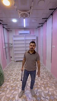 غراض محل للبيع  فاترينات Hdf  الوحده ب150 الف  سكك ب3 الف  حمالات بلفي...