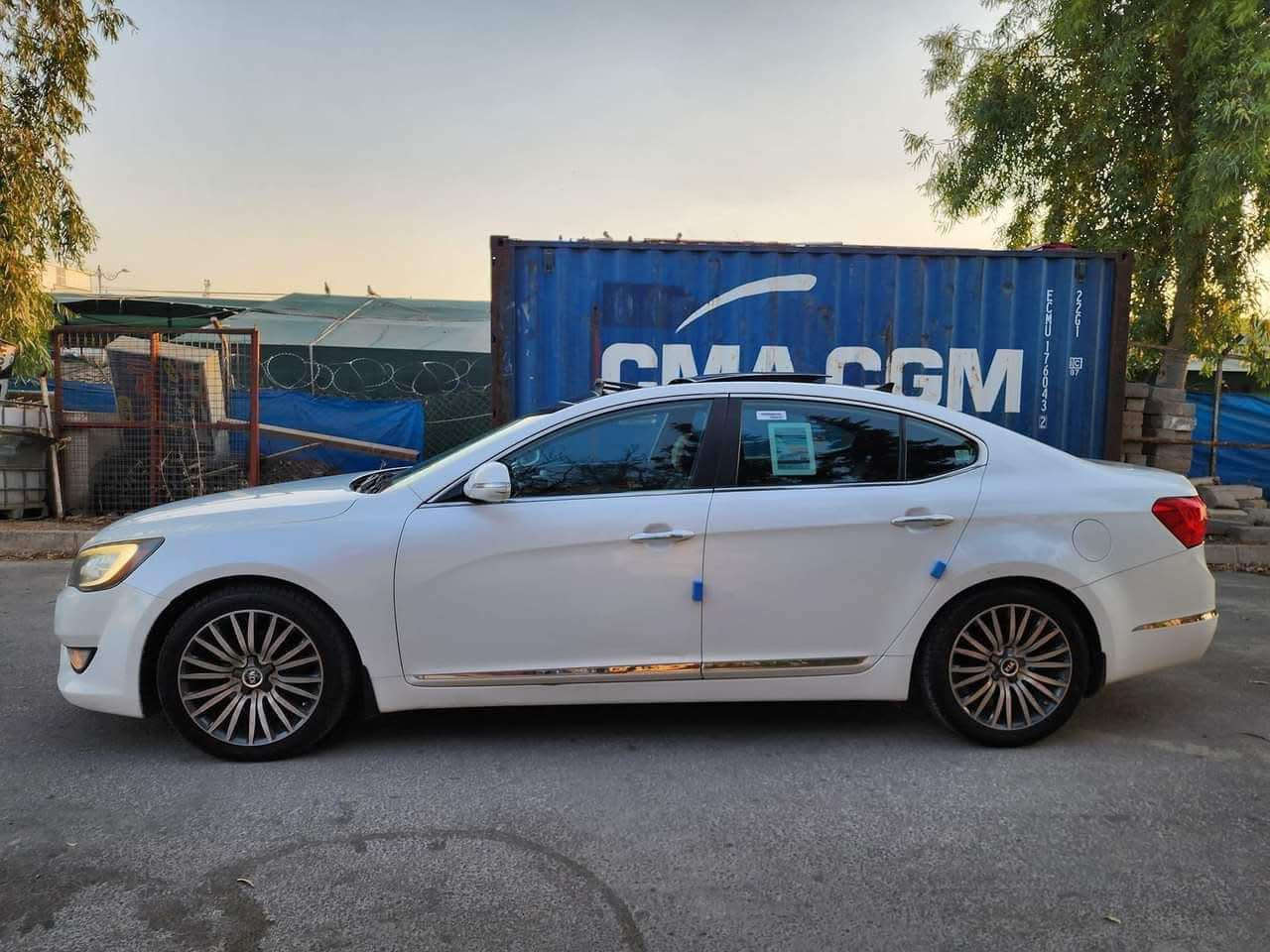 للبيع /معارضه 
سعر 110
كيا كادينزا موديل 2012 وارد كوري 
ماشيه 250 ألفkm
مكينة ٦سلندر حجم ٣٥٠٠ كير اوتوماتيك شرط المحرك والكير  
رقم اربيل سنوية لل٢٧ شرط التحويل 
بيها كوبون بانزين 🛢⛽️
صبغ قطعتين بدون دواخل بشرط 
السونار هم موجود 

فول فول مواصفات للأخير vip
بصمة تشغيل بصمة ابواب 
 سقف بانوراما قطعتين 
شاشة تشغيل 
بردة خلفية مري شفط وترحيب اشاير بلمري 
لايت لد نهاري لايت زينون 
تحكمات خلفية تكوة 
كشنات جلد وكهرب هيتر بلكشن 
زراك لايت امامي 
تبريد قطعتين ثللللج ❄️❄️
سستم سماعات 12 سماعة انفنتي infinite 
5 ويل كب طخم تاير جديد 
وبيها بعد مواصفات 
سيارة جاهزه 
موجوده بل موصل
واتساب +اتصال ***********
