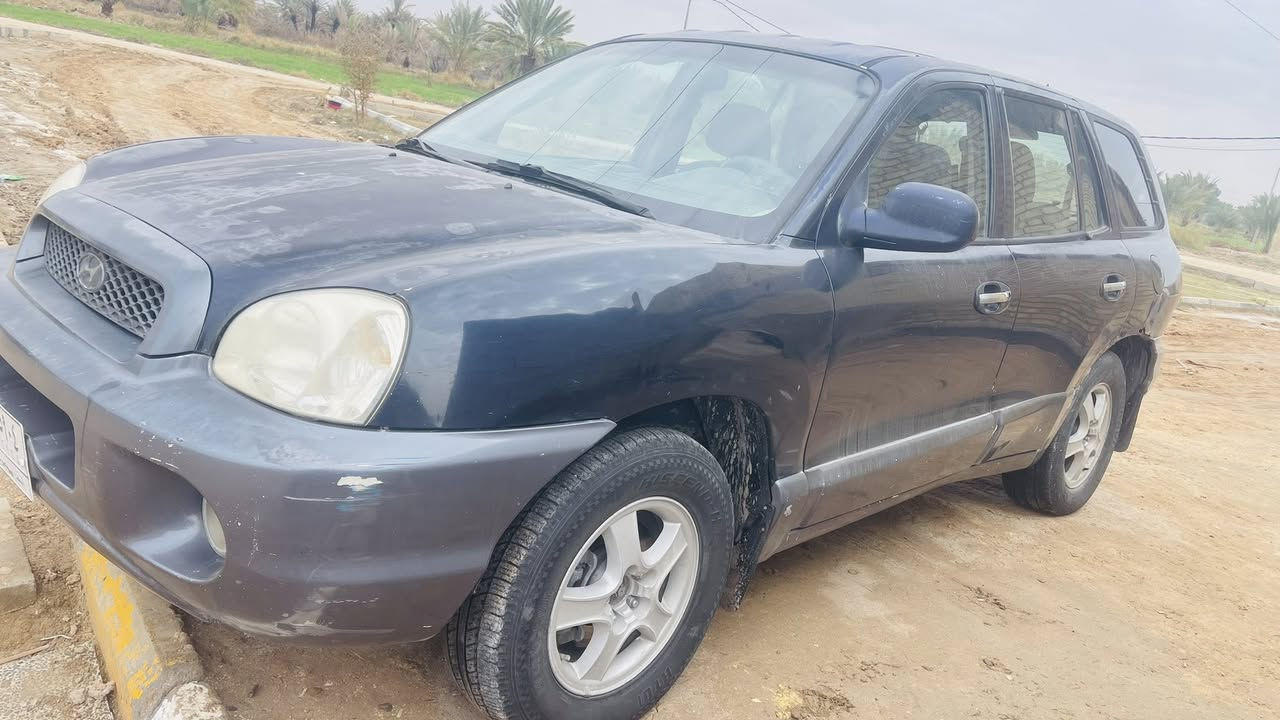 سلام عليكم 
سنتافي مديل ٢٠٠٤ امريكي 
مكينته 6️⃣ عوزه ترتيبات بسيطه 
كير مكينه بيه صوت فقط ب ابطاله 
حداديه نص عمر كهربائياته كله شغاله 
تدفئه تبريد ترهم مراوس او بيع سعره 55
وبيه مجال مكاني السماوه ***********
