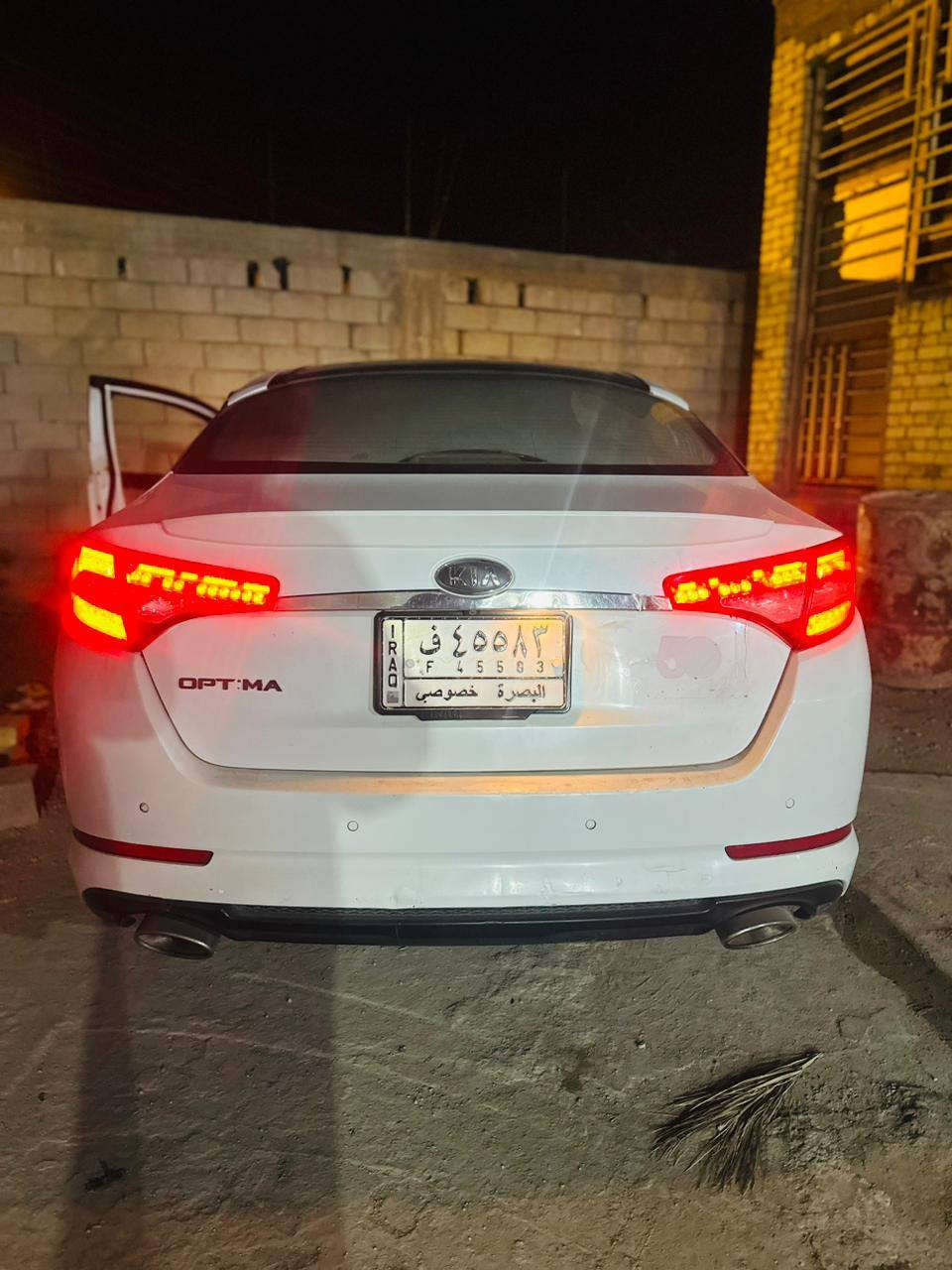 ***********  .. *********** 
كي اوبتيما موديل 2012
خليجي مكينه ٢٤٠٠ دوش
فول موصفات كلش واحد على واحد
بنوراما دبل گزوز ويل كب شاشه وكامره دواره
اشاير بل المرايه تحكم ستيرن جهتين
ثلاث انضمه قياده
كشنات كهربائيه
داخلي عسلي واسود
تبريد خلفي تحكم ستيرن جهتين
هواي موصفات بيه السياره
كفاله من الضربه بيه مكانت صبغ قليل كلش
رقمه بصره مشروع وطني سنويه لغايه 2029
مكان قضاء الجبايش السعر 118
