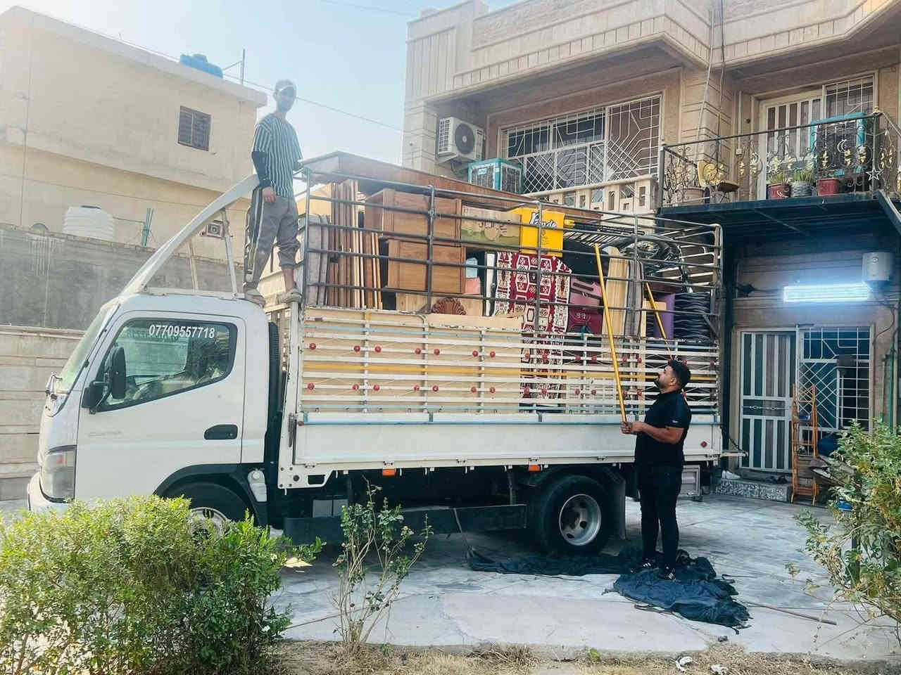 اهلا وسهلاً بكم في العطاء لنقل الاثاث 💪💪

🔺تريد نقل اثاث بيتك من بغداد والمحافظات من منطقة الى اخرى كل ما عليك ان تتصل  بالرقم  ‭
***********
🔺نتكفل بكافة الموافقات النفل كافه 

كادر متخصص لتغليف الاغراض وتحميل وتفريغ الاغراض✋✋

⬇️و إليكم تفاصيل هذه الخدمة الفريدة من نوعها في العراق 
__________________________
🔺 فتح الأثاث بالكامل( غرف النوم ، السبالت ، الكاونترات ، البردات ، الكهربائيات (
🔺 تعبئة اغراض المطبخ الزجاجية أو الملابس (حسب طلب الزبون) 

🔺 نوفر لك عمال تفريغ الاغراض في المناطق التي تود الانتقال إليها

راسلنا على الواتس آب أو الفايبر (***********) او على خاص الصفحة( ومدة كل عملية النقل لحين وصوله لا تتجاوز ال ٢٤ ساعة 🛫.)
