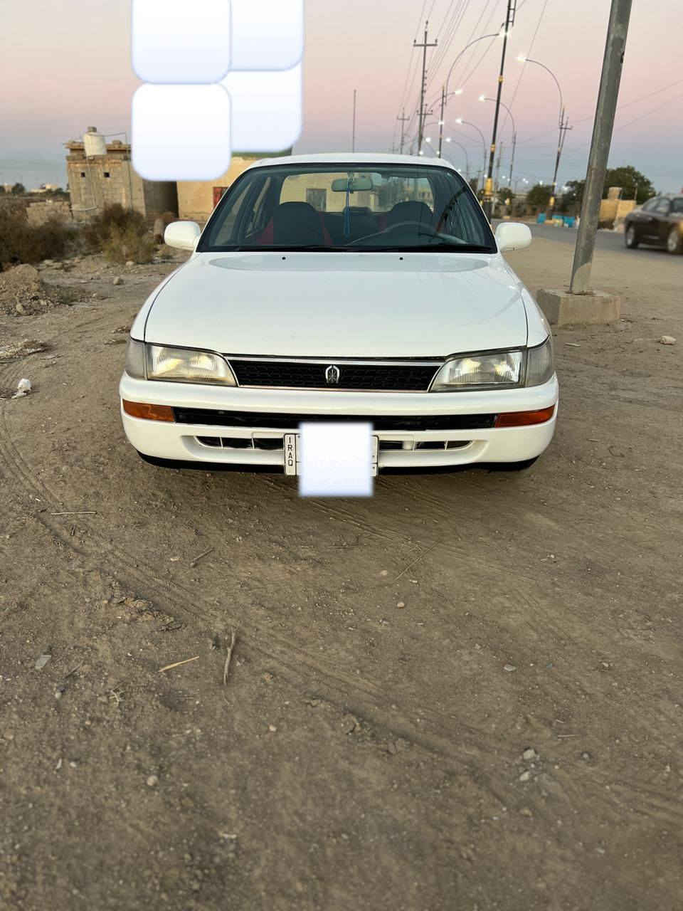 سلام عليكم كورله موديل 94مكفوله من ضربه القويه والكصه والعيب شرعي مكينه وكير مكفولات حداديه تخم تاير تبريد السياره جاهزه رقمهه بغداد السعر 57 مكان السياره سوق الشيوخ السعر ***********
