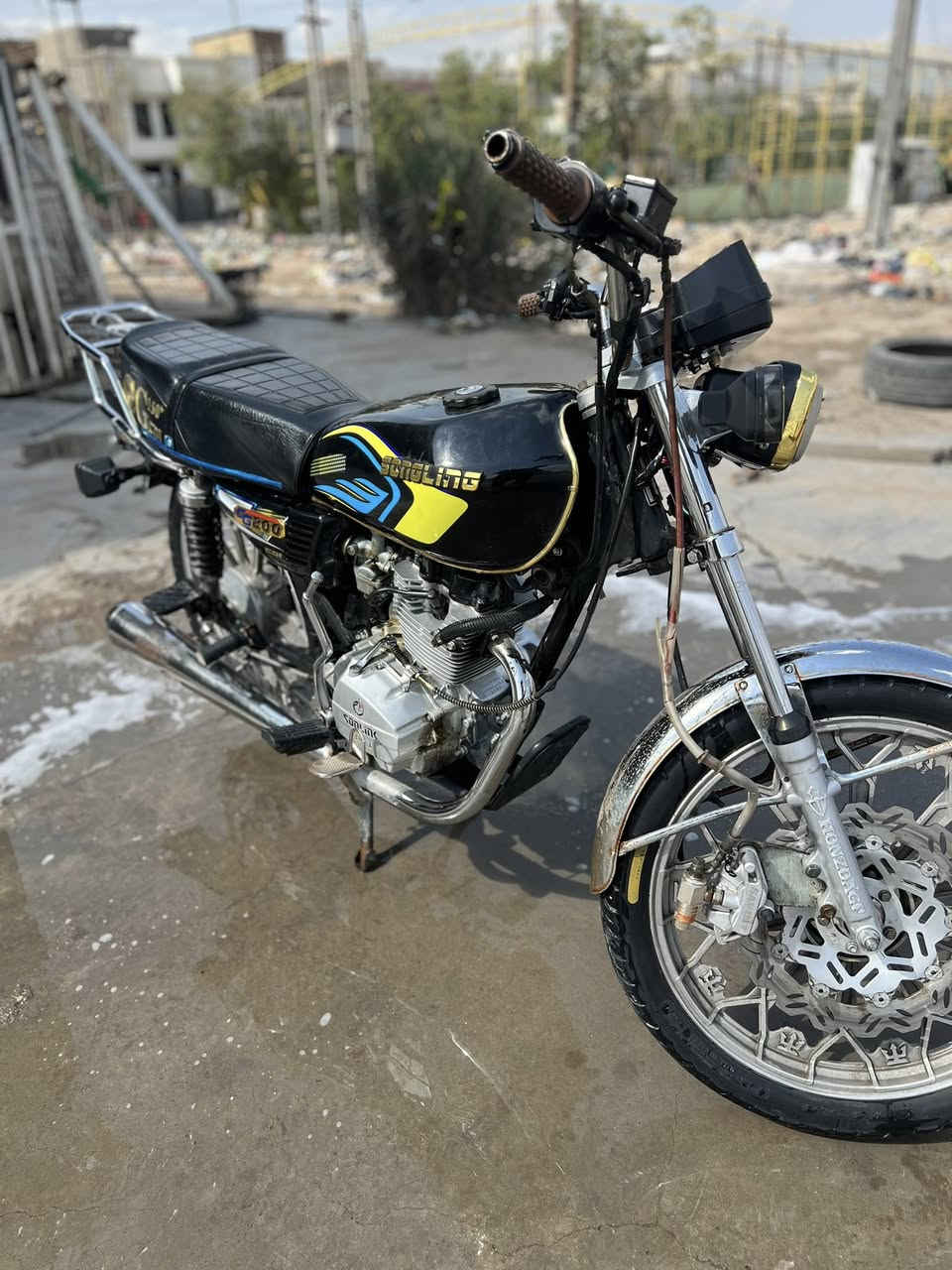 سلام عليكم دراجه موديل ٢٤ كفاله عامه برغي مامفتوح مكفوله حلال وحرام وسرقه مكينه ٢٠٠ سيسي السعر ٥٥٠ بيهه مجال حك الجيه الرقم ***********
