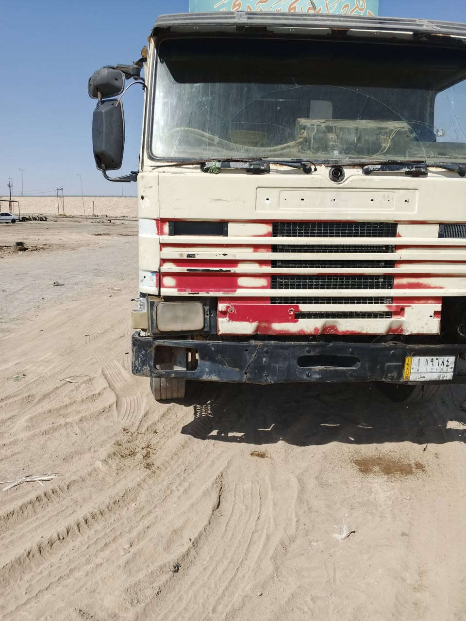 سلام عليكم سكانيا سنكل سحال موديل تسعينات بدي شمالي تخم تاير مجموعة فالفو ام الالكي خفيفه مكينه جديده لا تنقص ولا تبخر رقم ذي قاي تحويل ثاني يوم مكاني كوت تصل ***********
