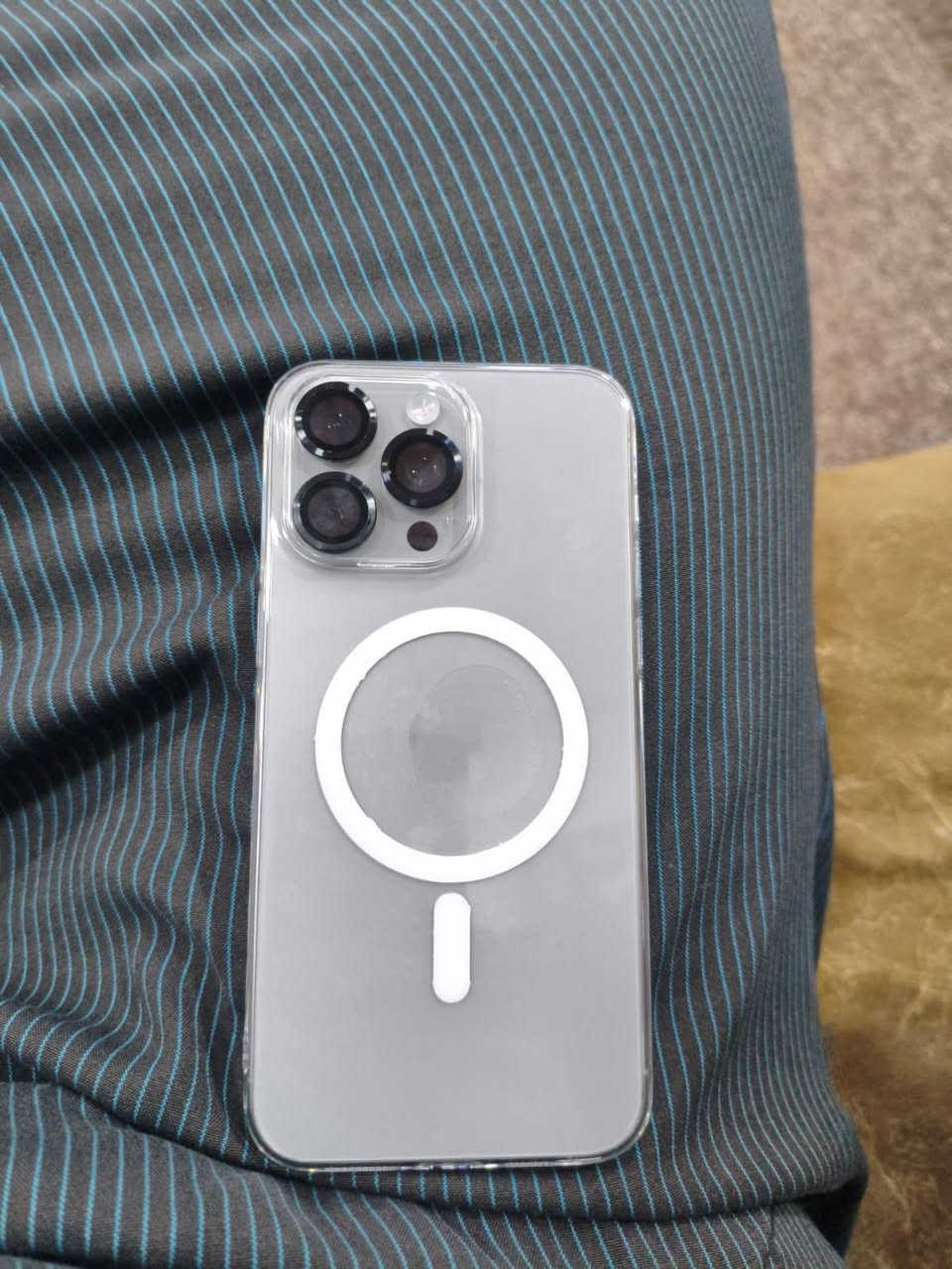 آيفون 15برو ماكس
ذاكره 256
بطاريه 90
جهاز كله شرط جلخ واحد مابي 
دبل سم كارتون وغراض كامله 
سعر 1050 وبي مجال شي قليل 
***********
