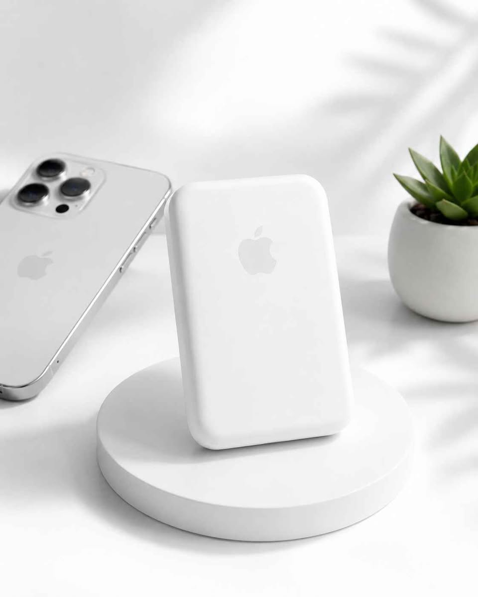 مع MagSafe Battery Pack راح تبقى مشحون وين ما تروح. تصميم أنيق وخفيف يلتصق بالموبايل مغناطيسياً بكل ثبات ويمنحك طاقة إضافية وقت ما تحتاجها بغداد, العراق


**إذا كنت صاحب هذا الإعلان وتريد حذفه لأي سبب، رجاءا أرسل رسالة إلى الدعم الفني**