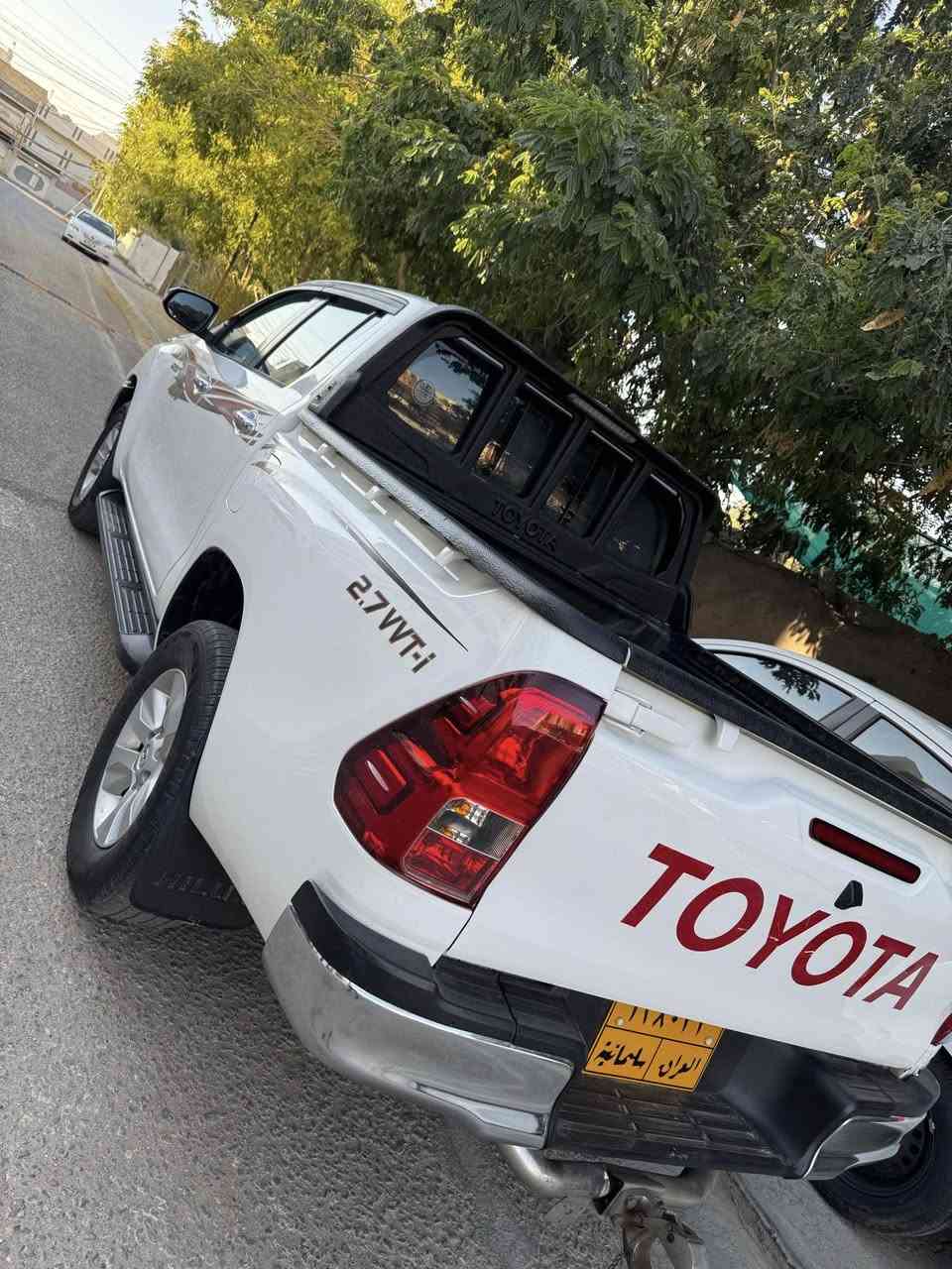 تويوتا هايلوكس 2016 كير اتوماتيك
رقم  شمالي  
تحويل مباشر  تبريد ثلج تخم 
تاير بيه بارد شبر  سونار عدي سعر 
240   بيع فقط   مكان السياره نجف 
 استفسار 
***********
