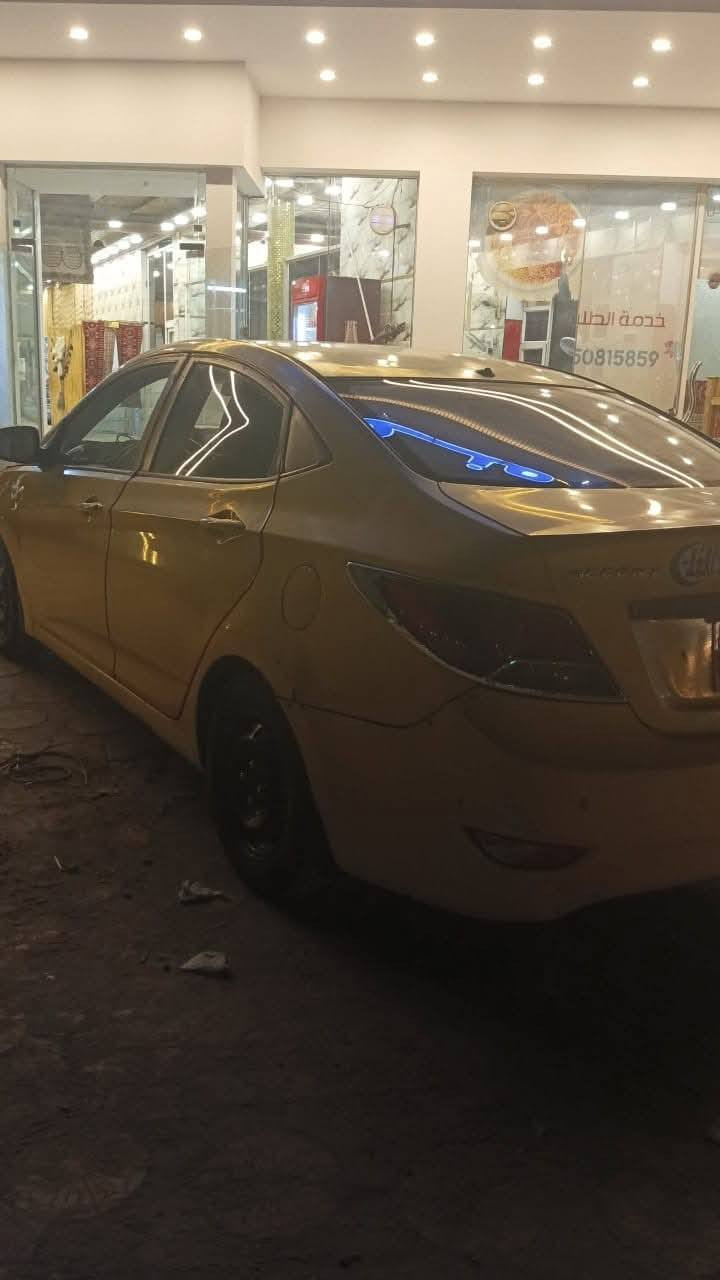 سلام عليكم سياره هونداي اكسنت مديل 2012 مكينه وكير مكفولات سنويه الغاية 26 سعره 75 وبيه مجال للستفسار اكثر الاتصال /***********
