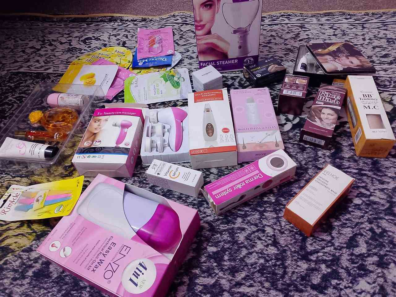 شلعه عنايه بلوجه والجسم  كله جديد فقط جهاز الشمع مستعمل مرة وحدة  ب60 الف ومتوفر توصيل


**إذا كنت صاحب هذا الإعلان وتريد حذفه لأي سبب، رجاءا أرسل رسالة إلى الدعم الفني**