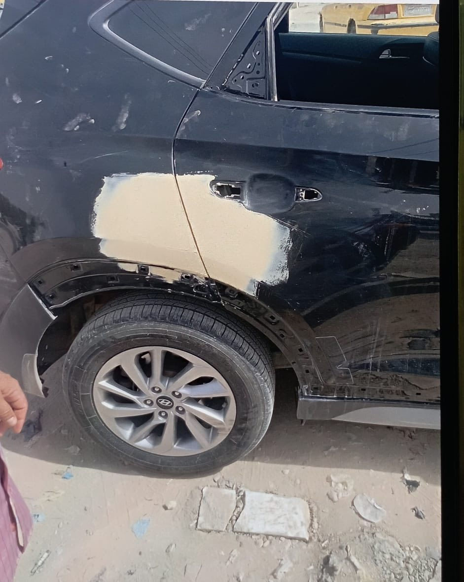 السلام عليكم توسان موديل 2017 بيها جاملغ والباب مثل ماموضح بلصوره والبنيد شبر االسياره امريكي فول موصفات عدا البصمه السعر 155 رقمها بابل انكليزي  تحويل مباشر مكان السياره بابل***********

