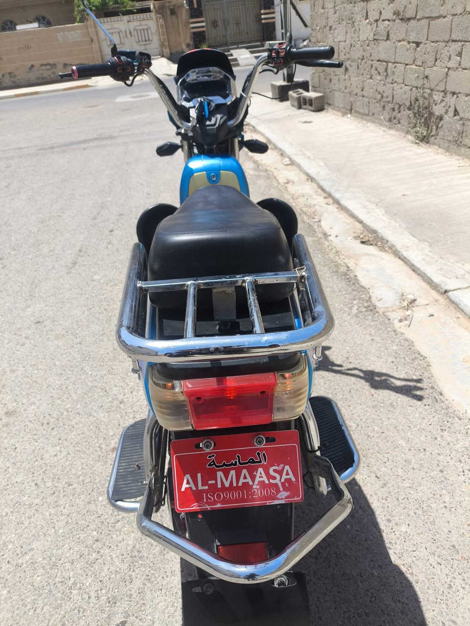 للبيع هارلي الماسه
5باتري بطاريات عشره ونص يقرن 
نضام سويج +بصمه تشغيل عن بعد
ماطور نظيف 
دبل اشاره/نضام ار رجوع للخلف 
4سرع+مثبت سرعه
دبل اشاره /يمين يسار 
سعر 425بيه مجال لشراي 
  ملاحظه دراجه ع فحص 
***********
+9647827587898
