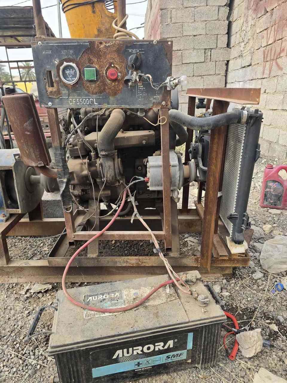 مولدة للبيع محرك ٤ سلندر كاز  وشاصي
الداينمو بي قطع  للبيع ***********
