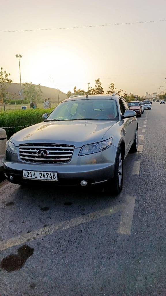 فرؤشتني خيرا ❤🚗👑
نيسان انفنيتي يابانيfx35 كامل واسةفات بةس بةسمةنية 
6بستؤنة
چوارتايةي لؤكي لةژيرة پاتري تازةية
كامل سيرڤزي بؤكراوة سةيارةكة مالي دؤستة بەناوی خۆمە 
5سالة لاي خؤمە
 مةكينةي نةكراوةتةوة 
مؤديلي2006
بؤياغ تةنها يةك يةك پارچةي هةية چةمةلةغي لاي سةكن بئ ناوگرتن
هةموشتي لةسةربيلادي ماوة 
سةنةوةتازةية تا2028
نرخي تةنها
79$🔥
مةجاليكي كةم
 3$ غرامةي لةسةرة دواي مةحامةلة دةيگەڕێنمەوە
تكاية سةيارةكة ئيمن نية موشتةري تةلةفؤن بؤبكة لةگةل ريزم 
سوپاس ئةدميني خؤشةويست❤
***********
***********
شوين رانية رانية, السليمانية
