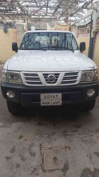 السلام عليكم نيسان باترول رقم سليمانية شرط حاسبة بغداد موديل 2001 تخم تاير جبلي كهربائيات كلها شغاله محرك بية تبخير قليل السيارة ابلادية مابيهة صبغ فقط ضربة بالجاملغ جهت السائق وشبرين بنيد بيها منضومة غاز 85 لتر السعر 95 للاتصال بالرقم *********** العنوان بغداد
