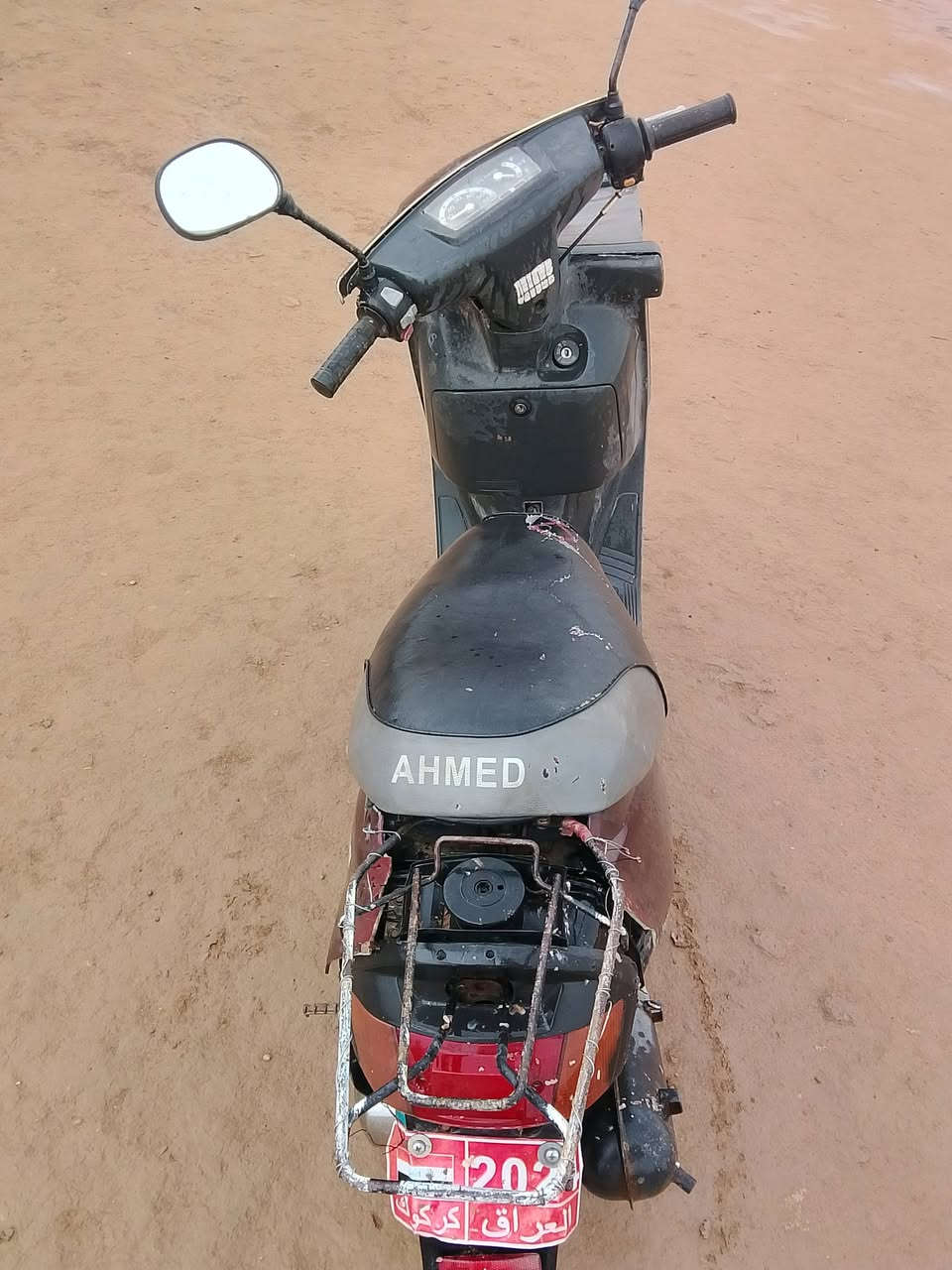 السلام عليكم
يوجد موطور ياماها للبيع شغال كلشي مابي 
كما موضح ب الصوره 
للستفسار اتصال ***********
