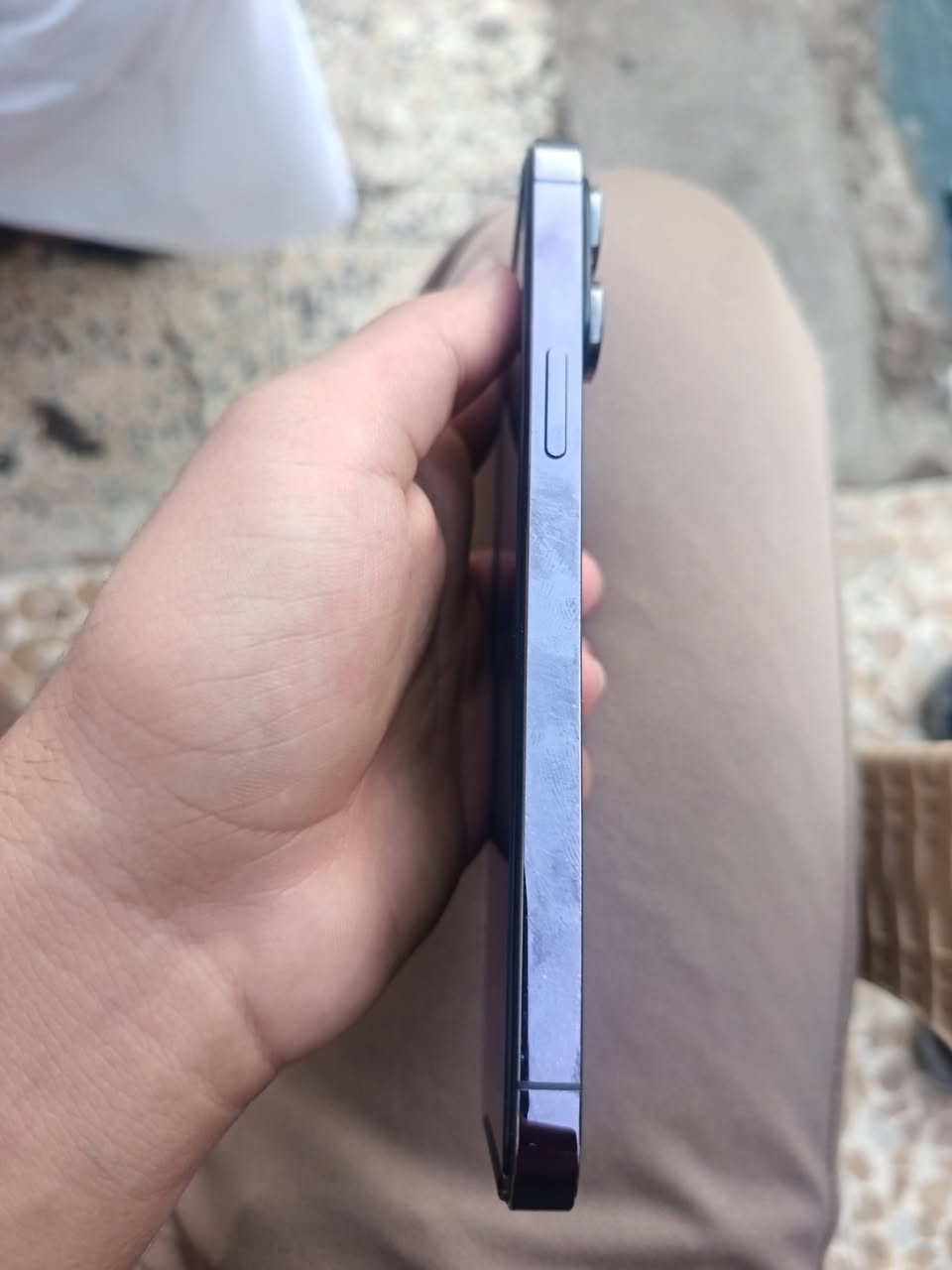 ايفون 14برو ماكس للبيع دبل سيم بطاريه 87ذاكره 256 
الجهاز نضيف كلش السعر 900 بي مجال. 💜


**إذا كنت صاحب هذا الإعلان وتريد حذفه لأي سبب، رجاءا أرسل رسالة إلى الدعم الفني**