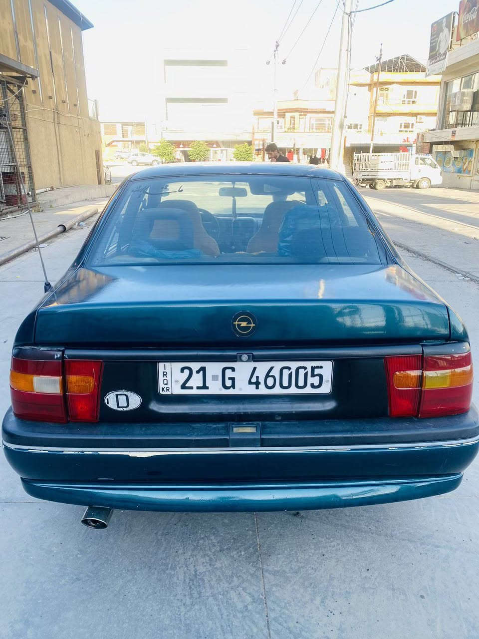 ئۆپڵ ڤیکترا مۆدێل1995
مه کینه18 سلایت ABS
گێرومه کینه و پێشو دوای هه مووی به شه رت 
سه نه وی تازه یه تاکو2030
ده عمولێدراوی نیه رزیوی نیه 
چوارتایه و ویلی لۆکی له ژێرایه 
سعری42 مه جال
شوێن سلێمانی
***********
*********** السليمانية, العراق
