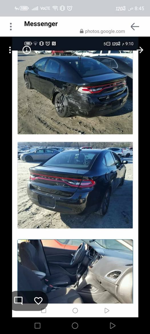 بيع او مراوس دارت ٢٠١٦ بدون محرك ٢٠٠٠ كير أوتوماتيك مابي شي تبريد كهربايات كله شغال ضرر أميركا جاملغ  وبلعرق دحجات وبلخدمه مكاني الديوانية خاص او هاتف ***********
