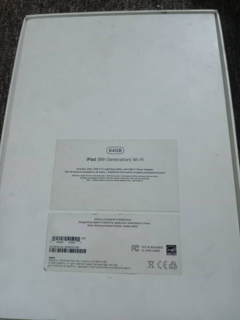 السلام عليكم شباب ايباد 9 للبيع او مراوس شعندك نزل جديد بعده ذاكره 64 قافل ايكلود ماله السعر 220 الف وبي مجال مكاني فلوجة حي جولان الثانيه متواجد خاص او علا رقم ***********
