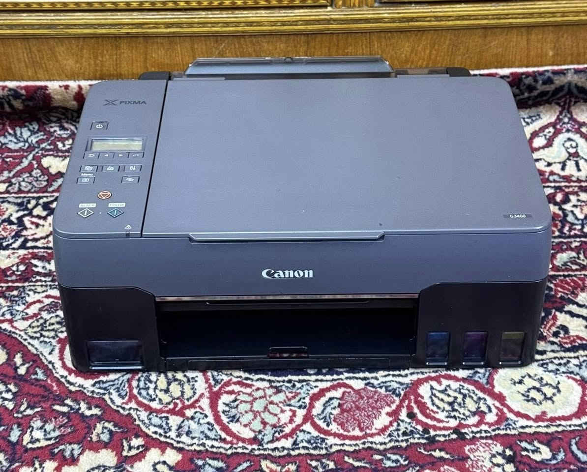 طابعه Canon  pixma g3460
نسبة النظافه 95‎%‎ استخدام قليل جداً ضمان الفحص والتشغيل
 
مواصفات 
١. طباعة الورق العادي، طباعة الصور الفوتوغرافية ، مسح صوئي، نسخ بسرعة عالية، تعمل على WIFI، الطباعة عن بعد بالهاتف والكمبيوتر، تدعم اللغة العربية 

٢. سرعة الطباعة :
- اسود وابيض ١٠-٨ اوراق في الدقيقة 
- الوان ٦ اوراق في الدقيقة
- الصور الفوتوغرافية ٤٥ ثانية للصورة الواحدة

٣. أنواع الطباعة :
- الصور الفوتوغرافية 
- ورق الطباعة العادي
٤. دقة الطباعة :
- ما يصل إلى 4800 × 1200 نقطة لكل بوصة

السعر 150,000 الف بي مجال بيسط 
مكاني بغداد


**إذا كنت صاحب هذا الإعلان وتريد حذفه لأي سبب، رجاءا أرسل رسالة إلى الدعم الفني**