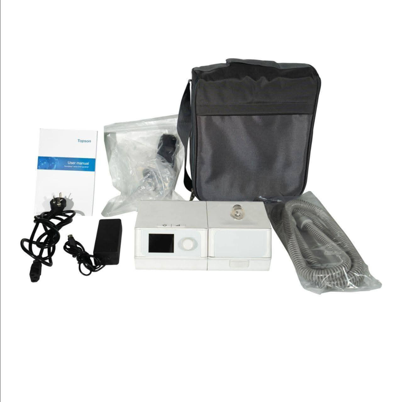 أجهزة التنفس AutoCPAP و BPAP T30 مع humidifier  و mask  🌟 من شركة topsonmed 

حلول متكاملة لعلاج اضطرابات النوم وأمراض الرئة، تجمع بين الأداء المتطور وسهولة الاستخدام:
 • تصميم مدمج مع شاشة LCD (2.4 بوصة) ووحدة مرطب منفصلة لسهولة الفك والتنظيف.
 • خزان مياه مفتوح بإعادة تعبئة بزر واحد وسهولة في الصيانة.
 • أقنعة متنوعة (قناع أنفي أو قناع وجه كامل) لتناسب احتياجات المريض.
 • تقنية تحكم متقدمة بخوارزمية توربو لضبط الضغط بسرعة وكفاءة.
 • بيانات علاجية شاملة تُخزن لأكثر من عام كامل مع إمكانية استعراضها عبر البرنامج.
 • سهولة الحمل بفضل حقيبة مخصصة، مع كابل طاقة، أنبوب هواء، فلتر، ودليل استخدام مبسط.


**إذا كنت صاحب هذا الإعلان وتريد حذفه لأي سبب، رجاءا أرسل رسالة إلى الدعم الفني**