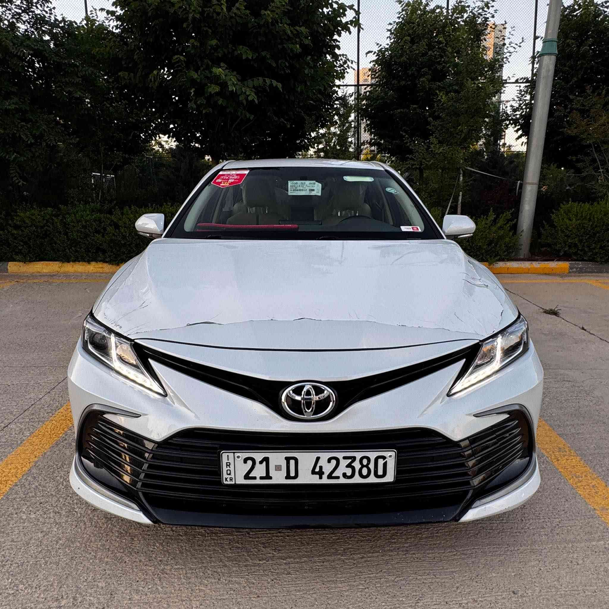Toyota camry 2024 LE  SAS 
28 هەزار  كم حقیقی ڕۆیشتووە 
سفری شریکەی ساز ە ( تۆیۆتا عیراق) 
یەک سێرڤسی ڕۆنگۆرینی بێبەرامبەری ماوە لە شەریکە

دەعامی بۆ دەعامی بە شەرت بێ بۆیاخ بێ سارد بێ تەرزە و کرانەوە بێ جال و شوخت لوک لوکە  

مواسەفاتی LE ە شاشە و کامیرای بۆ بەستراوە وە هەموو ئەشیای بیلادی ماوە 
گێر و مەکینەو تەقە و رەقەش بە شەرتی فەحس هەمو گیانی وەک شەریکە ماوەتەوە 

سعر 230 وەرەقە و کەمیک مجال
شوین سلیمانیی 
تلفون 📲 ***********

Toyota camry 2024 LE  SAS 
28 الف کم ماشییە 
صفر شریکە ساس وکالە ( تویوتا عیراق ) 
بی واحد سیرفس تبدیل دهن مجانی من الشریکە 

دعامی للدعامییە مکفول کفالە عامە ( بدون صبغ بدون بارد بدون شخط و رصعات بدون حالوب بدون کلشی لوکککک ) 

مواصفات LE معروفە و اخلیها الشاشە و الکامیرا و الشاشە بلادی موجود 
محرک و کیر و صدر و حدادییە کلە بشرط علی وظع الشرکە 

سعر 230 و مجال بسیط
مکان سلیمانییە 
تلفون 📲 *********** السليمانية, العراق
