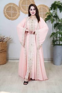 قفاطين مغربية • تطريز يدوي • مقاسات ٦٠-١١٠