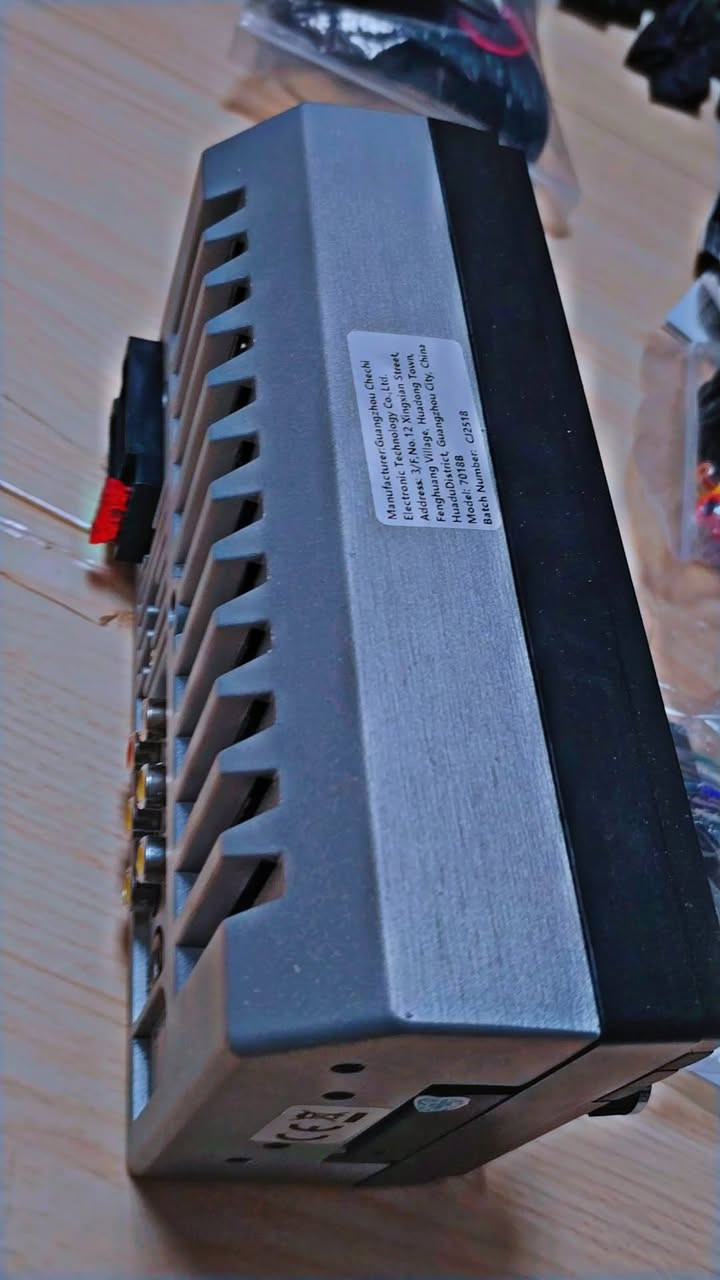 شاشة سيارة 7018b شاشة لمس 7 بوصة عالي الدقة 1080P، نظام WINCE، مشغل MP5، كاميرا خلفية، واجهة مستخدم جديدة، بلوتوث، راديو FM، منفذ ISO وSD وUSB، راديو سيارة ثنائي الدين
السعر ٣٣ الف توصيل مجاني


**إذا كنت صاحب هذا الإعلان وتريد حذفه لأي سبب، رجاءا أرسل رسالة إلى الدعم الفني**