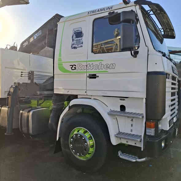 لبيع سكانيه كرين ١١٣ مكينه ١٣  رقم انبار الماني بسمي كرين بل سنويه جهاز ١٠ طن هياب سلايتين دبل رجل سنكل تك تاير،مكان بغداد السعر ٢٨٠  الاستفسار ***********
