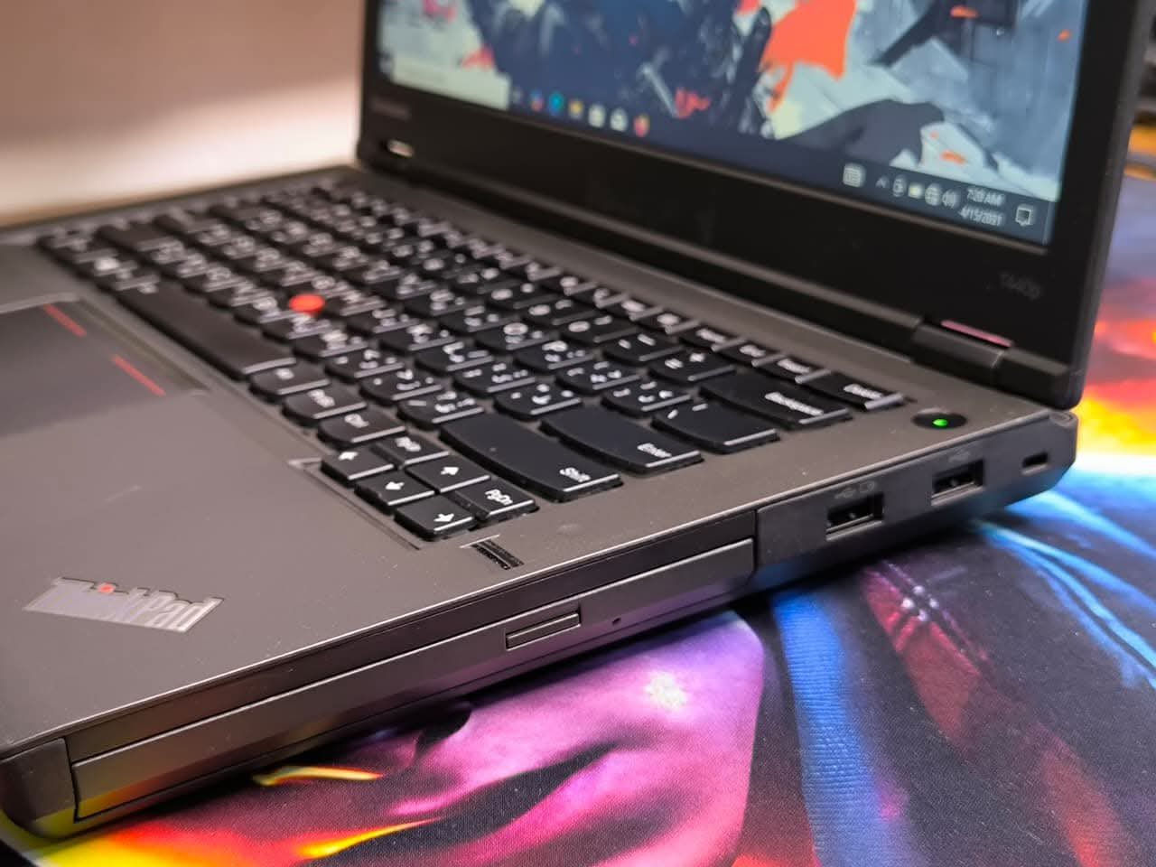 💻 Lenovo ThinkPad T440p

🔍 المواصفات التقنية:

المعالج: Intel Core i5-4300M (الجيل الرابع - 2.60GHz).

الرام: 8GB.

الهارد: 128GB SSD.

كرت الشاشة المنفصل: NVIDIA GeForce GT 730M ( 1GB).

الشاشة: 14 بوصة.

السعر 180 الف دينار


**إذا كنت صاحب هذا الإعلان وتريد حذفه لأي سبب، رجاءا أرسل رسالة إلى الدعم الفني**
