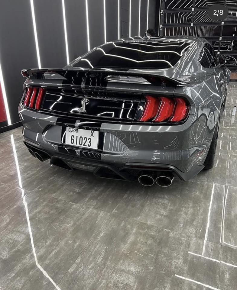 موستنك شيلبي ناقل السرعة أوتوماتيك
++++++++++++++++++
المواصفات:
موستنك شلبي GT500 موديل 2022 خليجي من وكالة الطاير في الامارات ماشيه 2400 كيلو  عليه ضمان لحد 2028 و عقد صيانه
2026 او 60,000 كيلو
بدون حوادث او صبغ بحالة الوكالة و عليه جلاد حماية بالكامل 
السعر 99 مليون مستعجل 
رقم التواصل ***********

